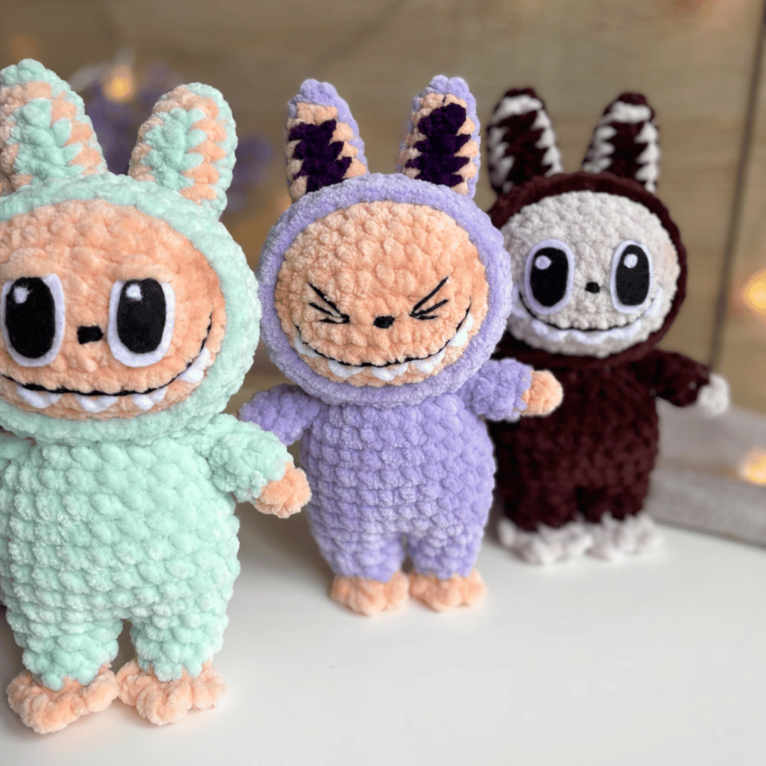 Labubu Inspired Crochet Pattern