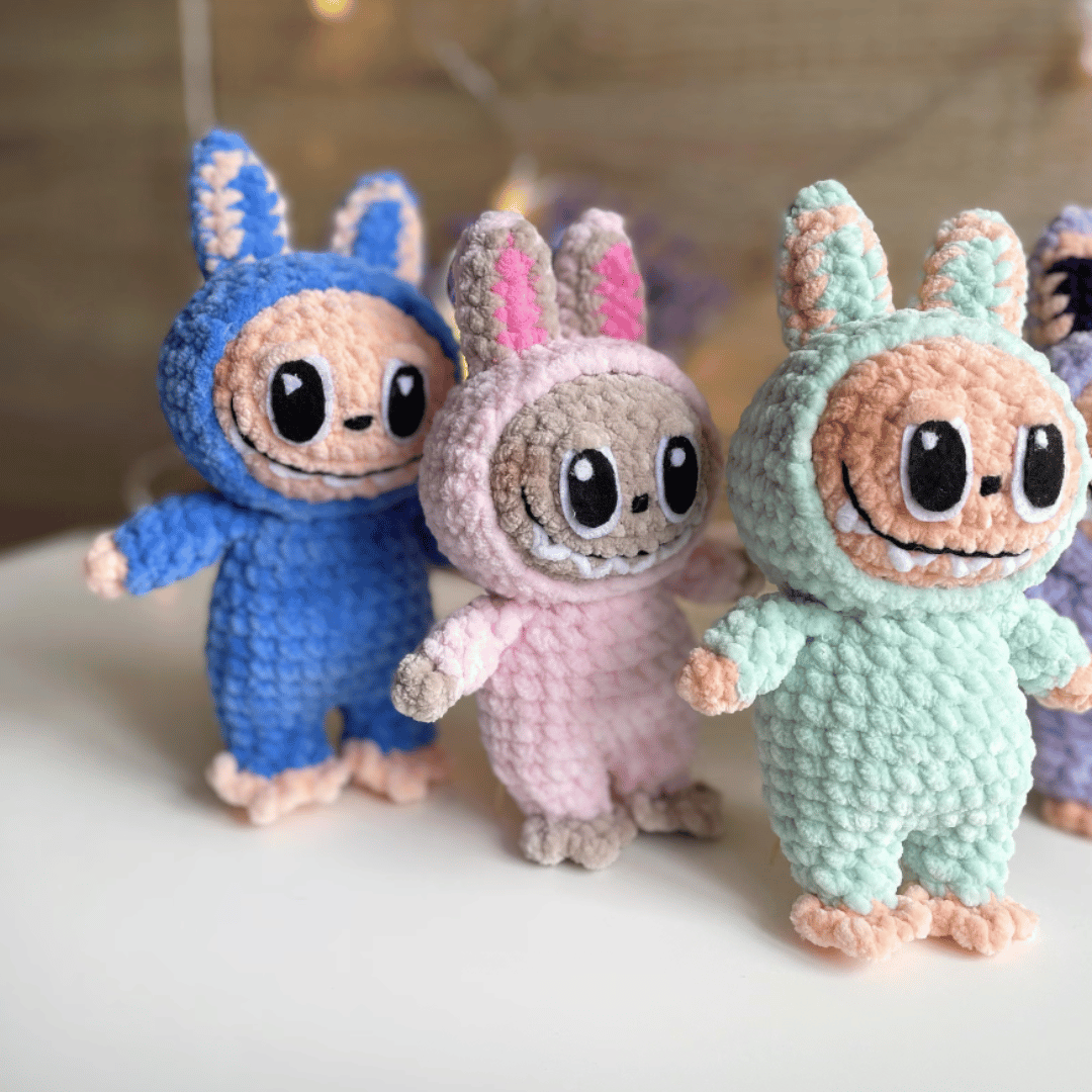 Labubu Inspired Crochet Pattern