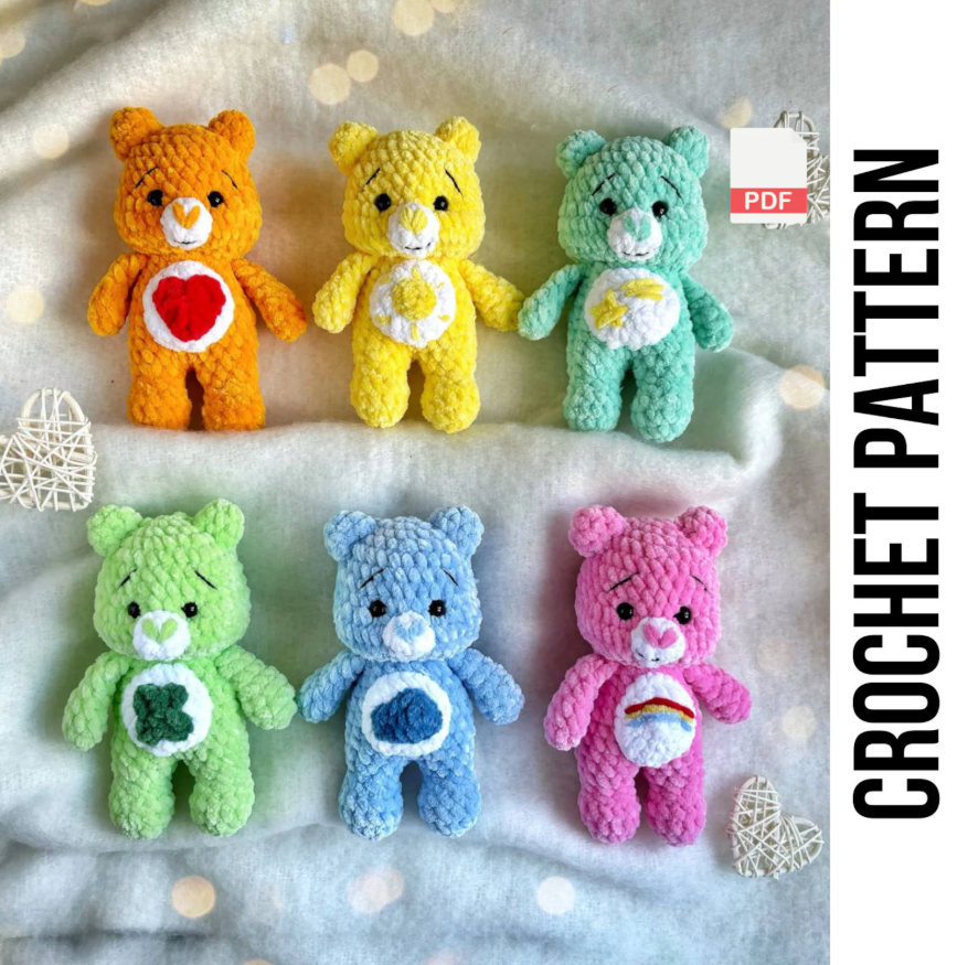 Whimsical Friends Crochet Pattern Bundle