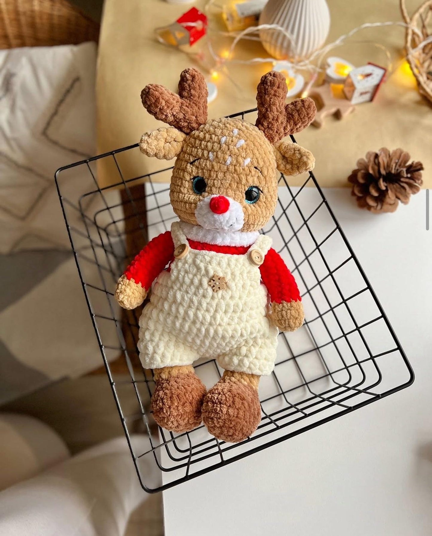Deer Amigurumi, Christmas Crochet Pattern