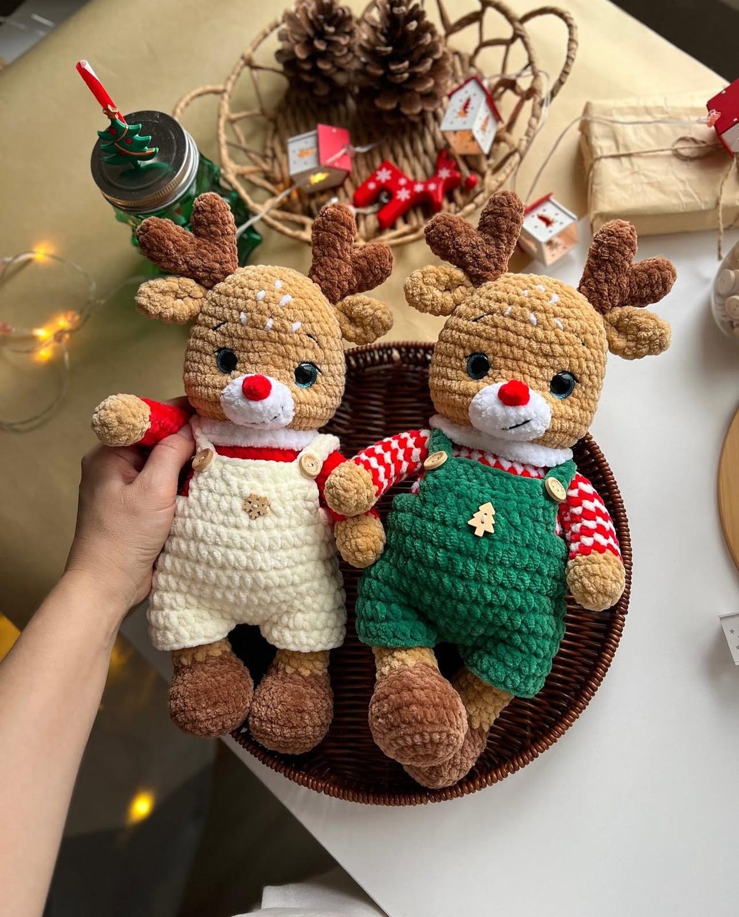 Deer Amigurumi, Christmas Crochet Pattern