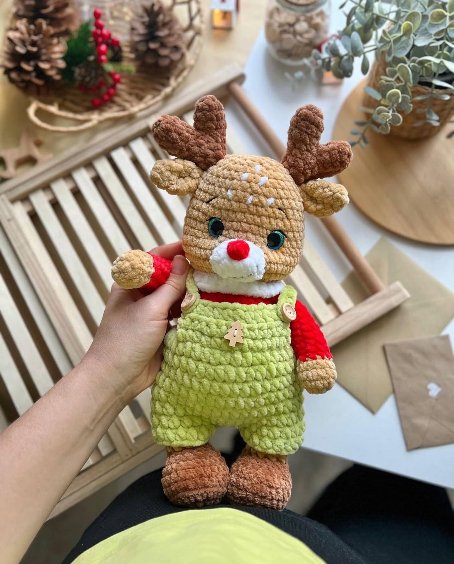 Deer Amigurumi, Christmas Crochet Pattern