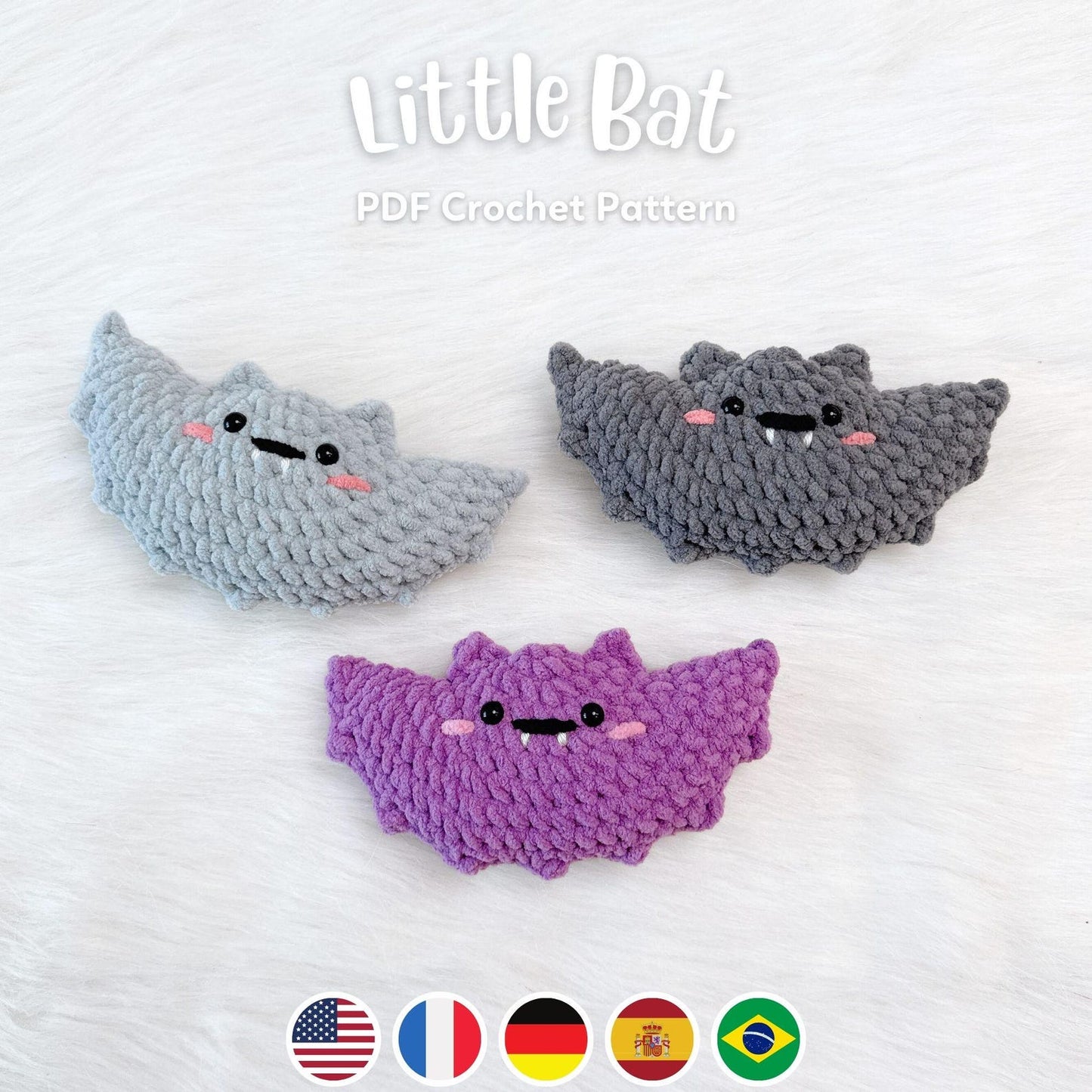 Whimsical Friends Crochet Pattern Bundle