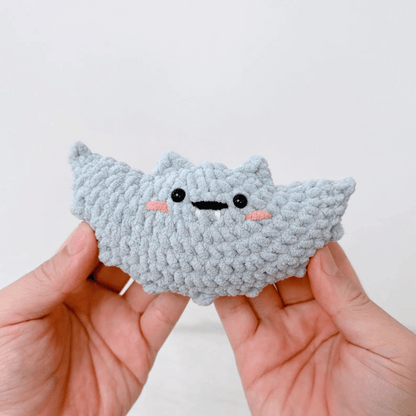 No-sew Little Bat Plushies Crochet Pattern Bundle