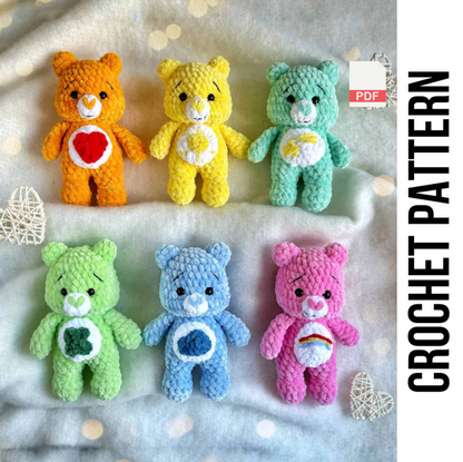 Whimsical Friends Crochet Pattern Bundle