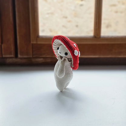 Mushroom guy - critter stitch crochet pattern